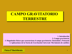 Campo gravitatorio terrestre