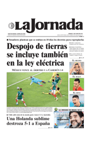 Una Holanda sublime destroza 5-1 a España - La Jornada