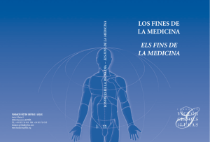 LOS FINES DE LA MEDICINA ELS FINS DE LA MEDICINA