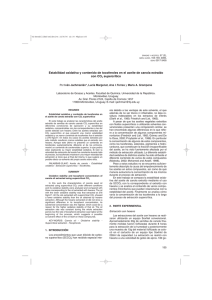 Estabilidad oxidativa y contenido de tocoferoles