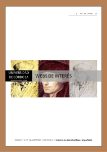 Webs de interés - Universidad de Córdoba