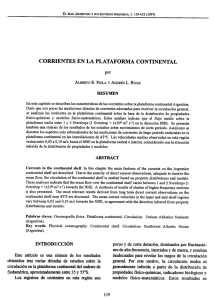 Seminario 5 (para Oceanografos): Corrientes en la Plat. Continental