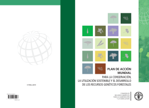 Plan de acción mundial para la conservación, la utilización