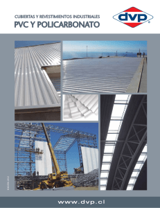cubiertas y revestimientos industriales pvc y policarbonato