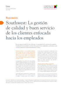 Southwest: La gestión de calidad y buen servicio de los clientes