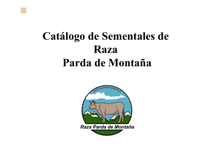 Características - Federación Española Raza Parda de Montaña