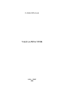 vale la pena vivir - AutoresCatolicos.org