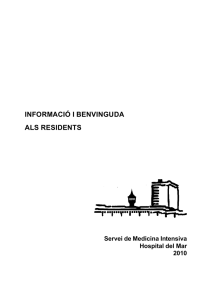 informació i benvinguda als residents