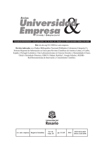 Universidad Empresa - Portal de Revistas UR