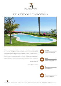 Villa editicion . gran canaria
