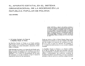 el aparato estatal en el sistema organizacional de la sociedad en la