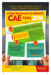 CAE 2016 - Ingresa.cl