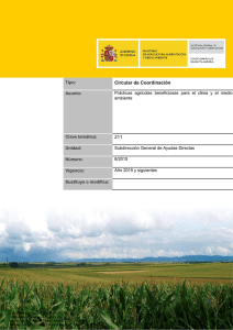 circular de coordinación 8/2015. prácticas agrícolas