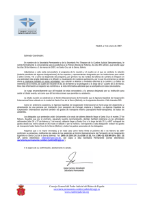 Convocatoria - Cumbre Judicial Iberoamericana