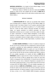 sentencia definitiva - Poder Judicial del Estado de Hidalgo