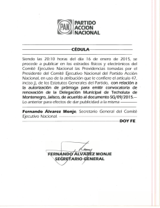 Partido Acción Nacional Partido Acción Nacional