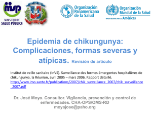 Epidemia de chikungunya: Complicaciones, formas severas y