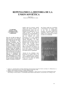 repensando la historia de la union soviética