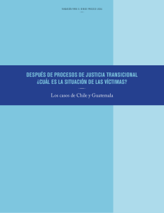 después de procesos de justicia transicional ¿cuál es la