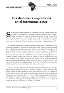 Las dinámicas migratorias en el Marruecos actual