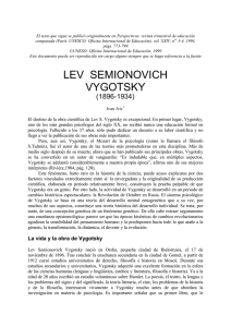 Lev Semionovich Vygotsky - International Bureau of Education