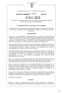 decreto 1282 del 08 de agosto de 2016