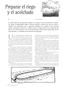 La Fertilidad de la Tierra Revista de Agricultura Ecológica, ISSN