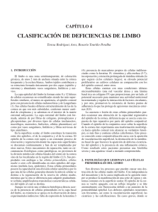 clasificación de deficiencias de limbo