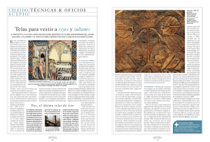 tejidos historia - Patronato de la Alhambra y Generalife