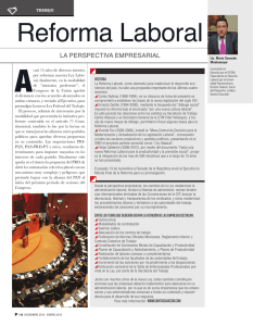 Reforma Laboral - Santos Saucedo
