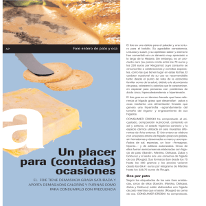 Análisis 1_Foie de pato y oca - Revista