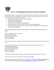 U Visa – I-918 Supplemento B Instrucciones de Solicitud