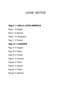 LEGAL NOTICE Pag.2
