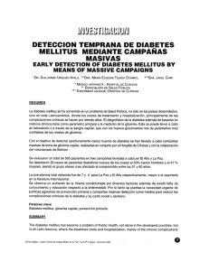 deteccion temprana de diab_etes mellitus mediante campanas