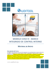 modelo coso iii -‐ marco integrado de control interno