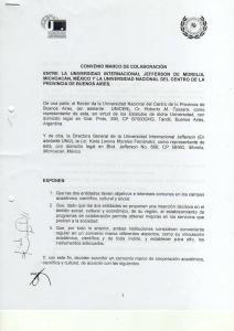 convenio marco de colaboración entre la universidad