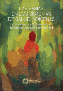 las sabias en los sistemas de salud indígenas