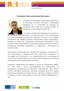 Currículum Vitae Jesús Manuel Díaz López