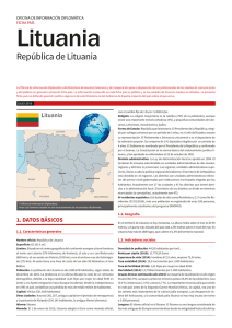 Lituania - Ministerio de Asuntos Exteriores y de Cooperación