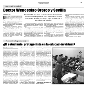 Doctor Wenceslao Orozco y Sevilla