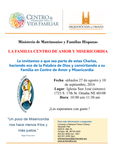 Ministerio de Matrimonios y Familias Hispanas LA FAMILIA