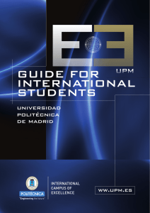 guide for international students - Escuela Técnica Superior de