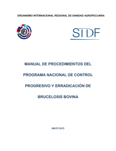 manual de procedimientos del programa nacional de control