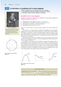 29 La derivada y el problema de la recta tangente. Larson. 116-123