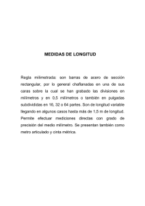 MEDIDAS DE LONGITUD