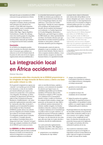 La integración local en África occidental