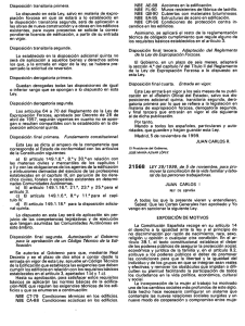 Disposición transitoria primera. Lo dispuesto en esta Ley, salvo en