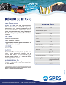 Dioxido de Titanio
