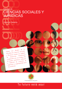 Grado en Derecho - Universidad de Jaén