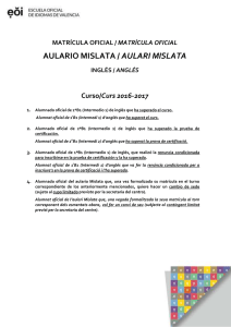Matrícula oficial del Aulario Mislata (Versión PDF)